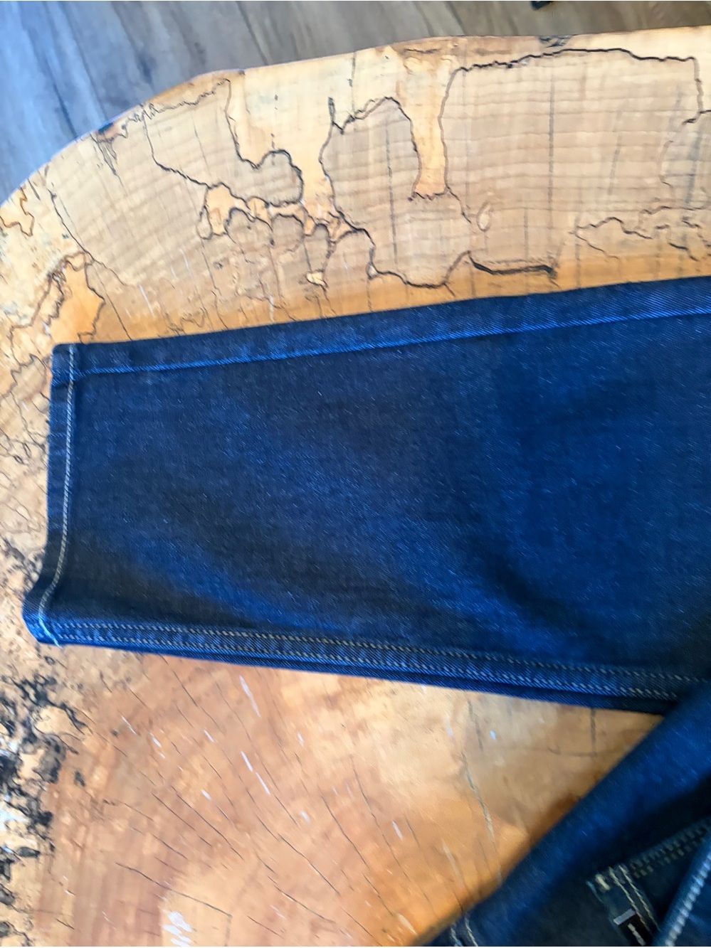 Woman  Dark Blue Stretch Jeans - Classic Fit